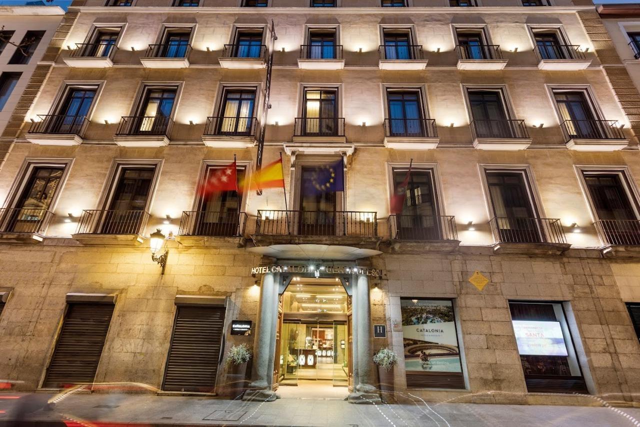 Hotel Catalonia Puerta Del Sol Madrid Exterior foto